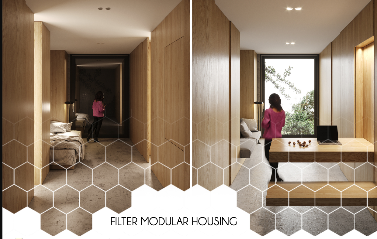 Minimalist Interiors: Modern, compact living spaces that prioritize efficiency and sustainability in urban housing.