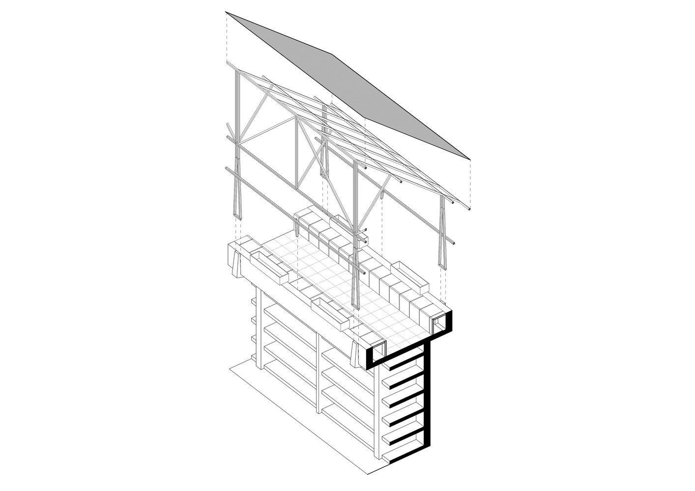 All photographs are works of Grass+Batz Arquitectos + José Hassi