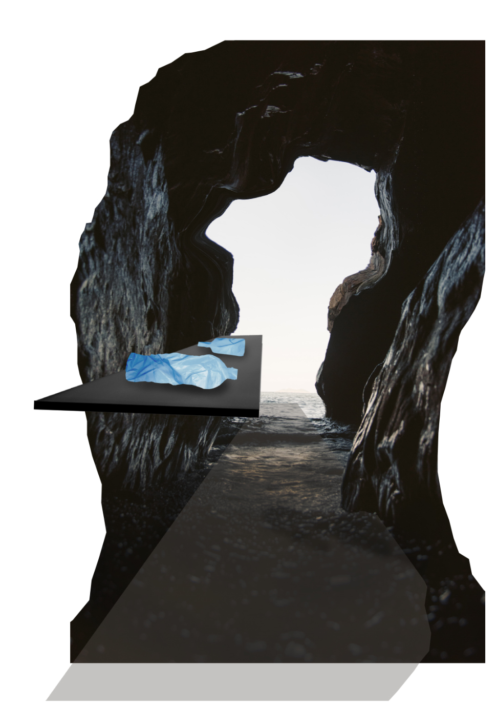 Cave Dwelling Concept – A unique living space embedded in nature, embracing minimalism and sustainability.