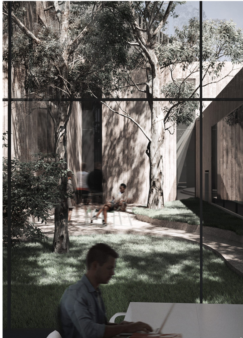 Seamless Connection with Nature – Integrating indoor and outdoor spaces for a harmonious learning environment.