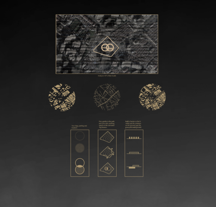 Urban Integration – The site plan showcases the memorial’s seamless blend with the surrounding environment.