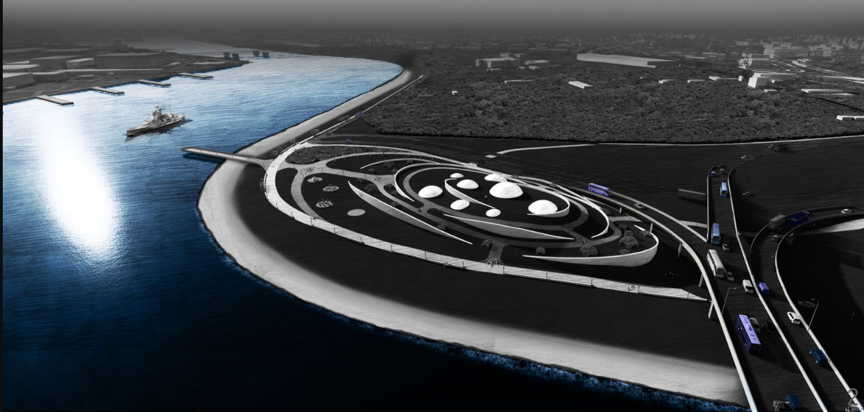 Galactic-Inspired Design – A futuristic architecture concept shaped by celestial formations and cosmic patterns.