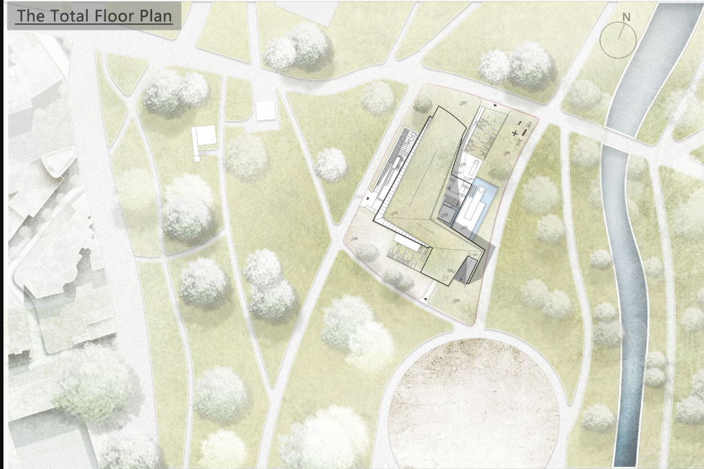 Site-integrated masterplan offering green connectivity across the park.