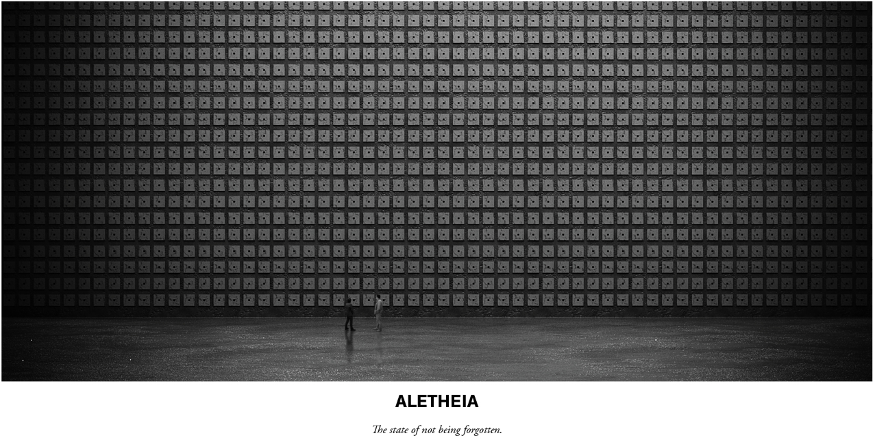 A monumental chamber of remembrance — a place where the dead are honored, and never forgotten.