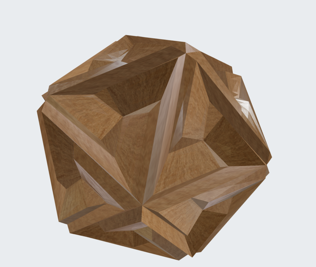 Polyhedra Sculpture by Lars Renklint – A geometric study of polyhedral forms for educational and gallery use. View project