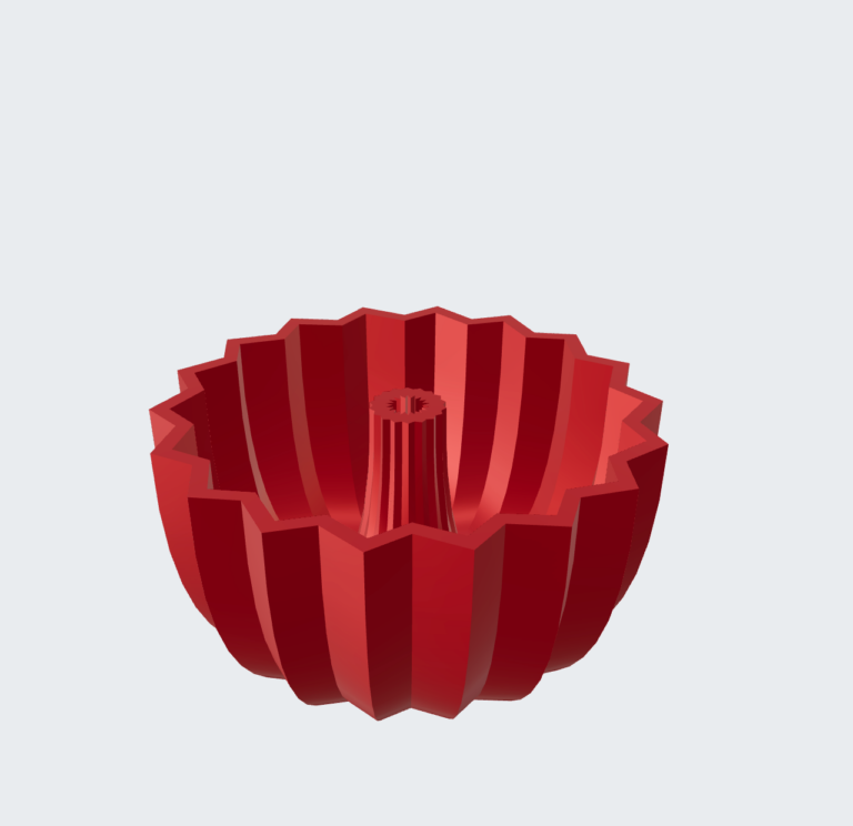 Silicone Baking Tin by Lars Renklint – A functional DIY design made using parametric tools. View project