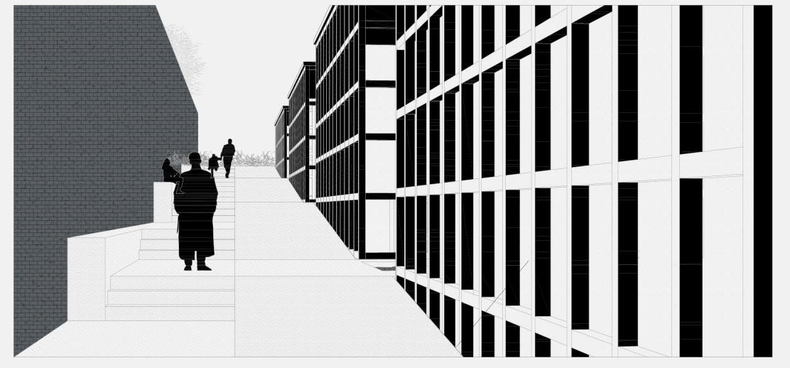 Intimate proportions and light manipulation create a meditative environment.