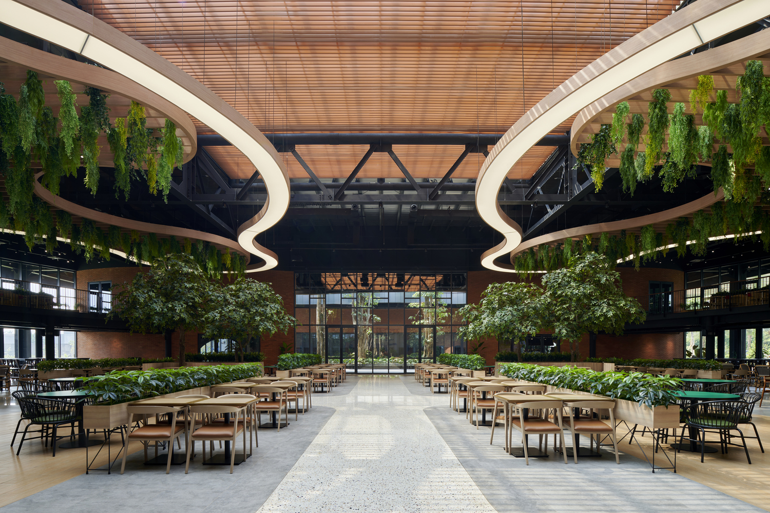 Mayora Head Office Canteen by Lex and Architects, Jakarta
