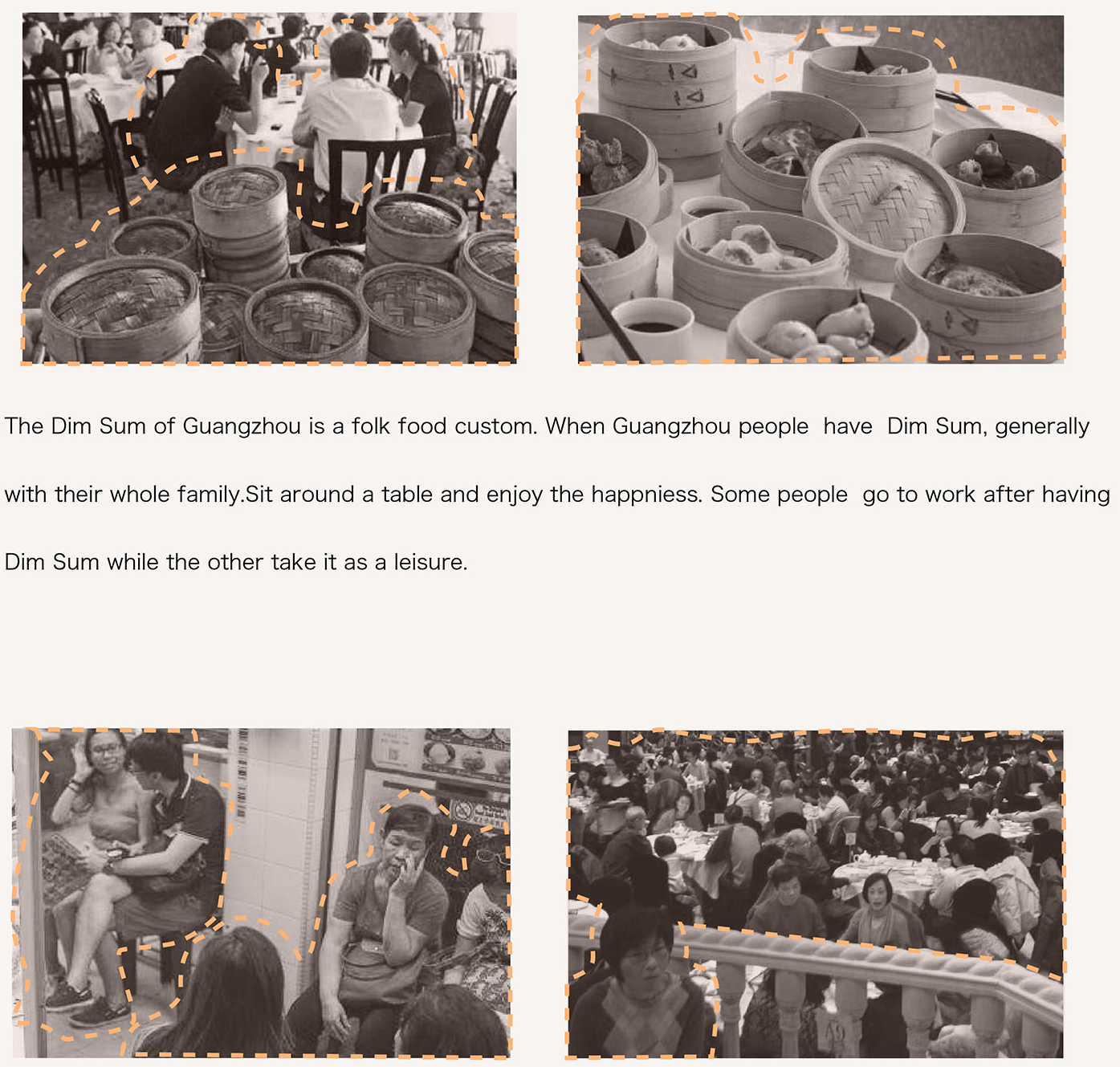 Archival images underscore Guangzhou’s rich morning tea tradition and the community it gathers.