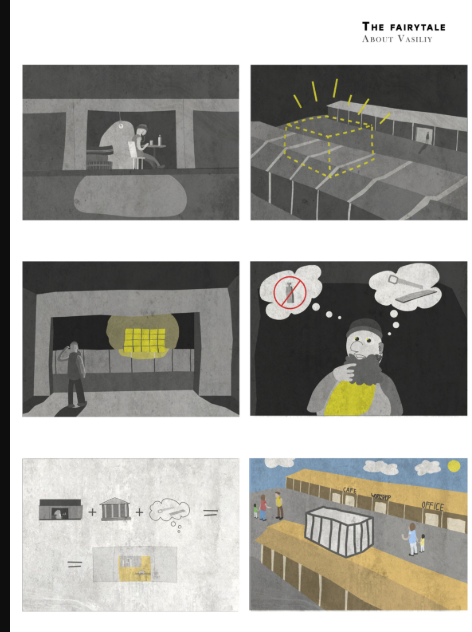 A whimsical narrative reimagining a garage as a seed for creativity, transformation, and community.