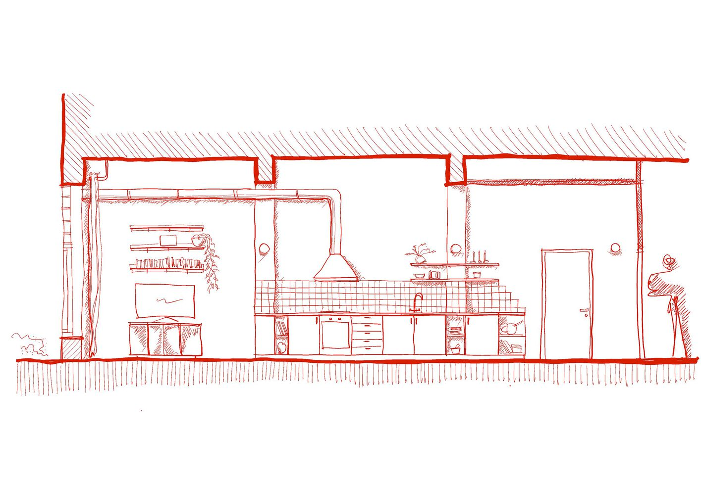 Picture of Industrial Loft Interiors - Mammoth | NYC Design-Build