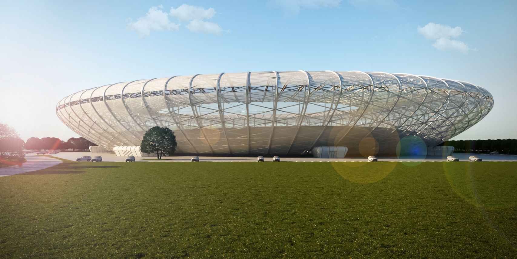 Moment Stadium: Modular Stadium Architecture