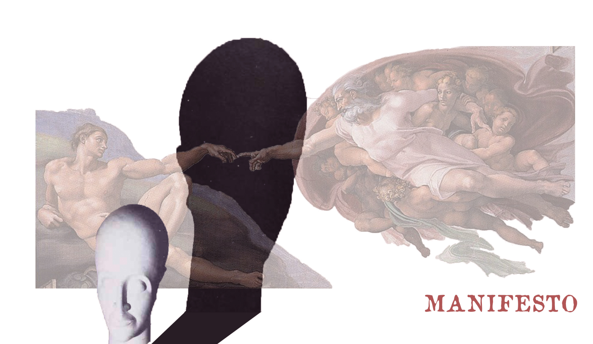 Visual narrative of creation, consciousness, and education as a spiritual manifesto.