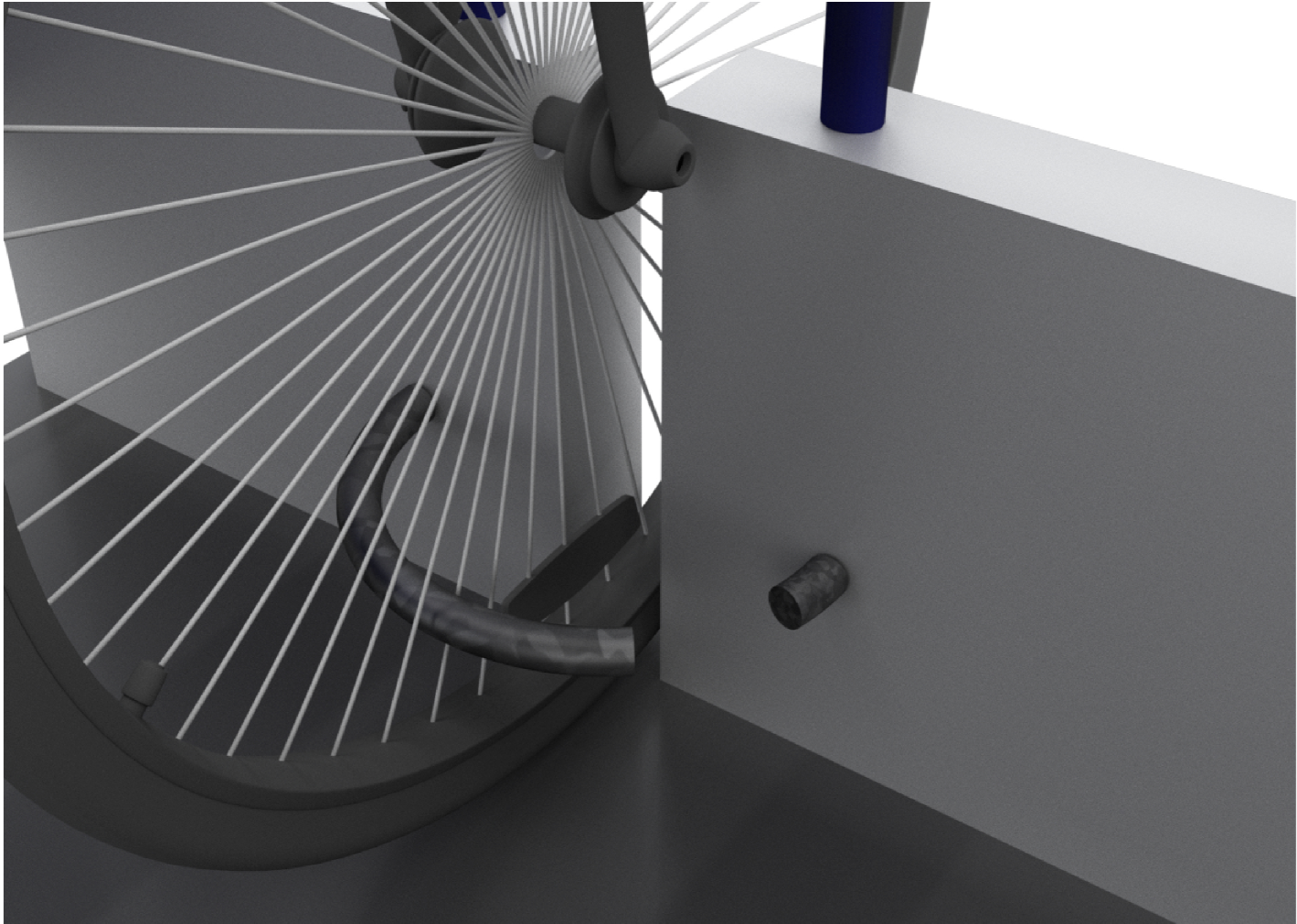Application-enabled locking secures bicycles to prevent unauthorized use.