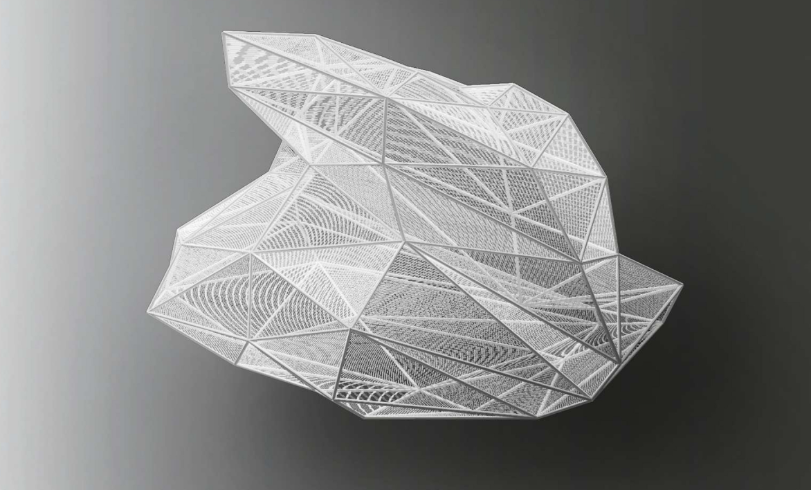 A modular urban furniture piece inspired by the ephemeral nature of clouds.