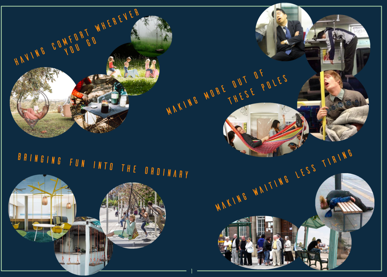 Reimagining waiting, commuting, and outdoor fun with flexible seating solutions.