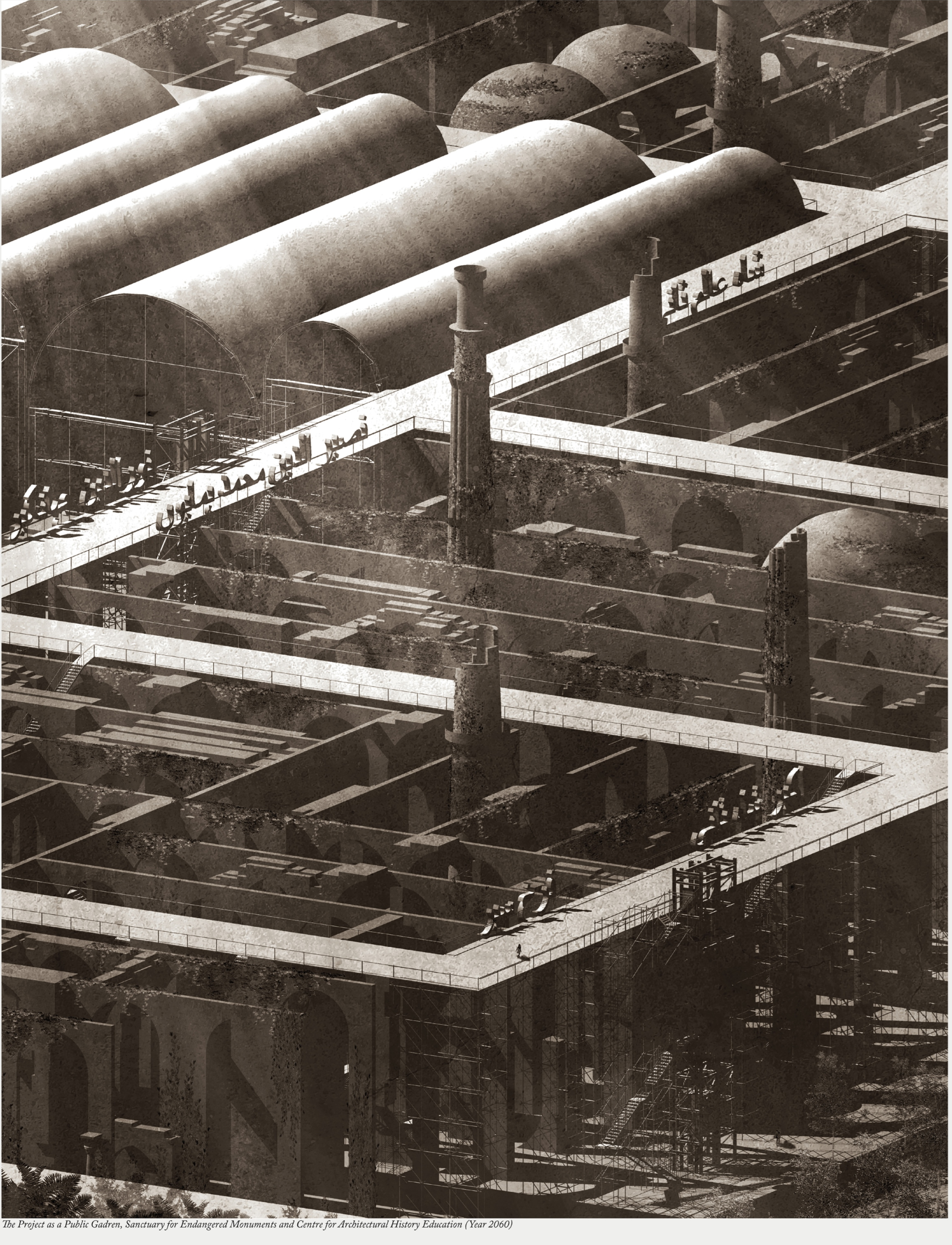 A sanctuary for endangered monuments and a living archive for architectural education.