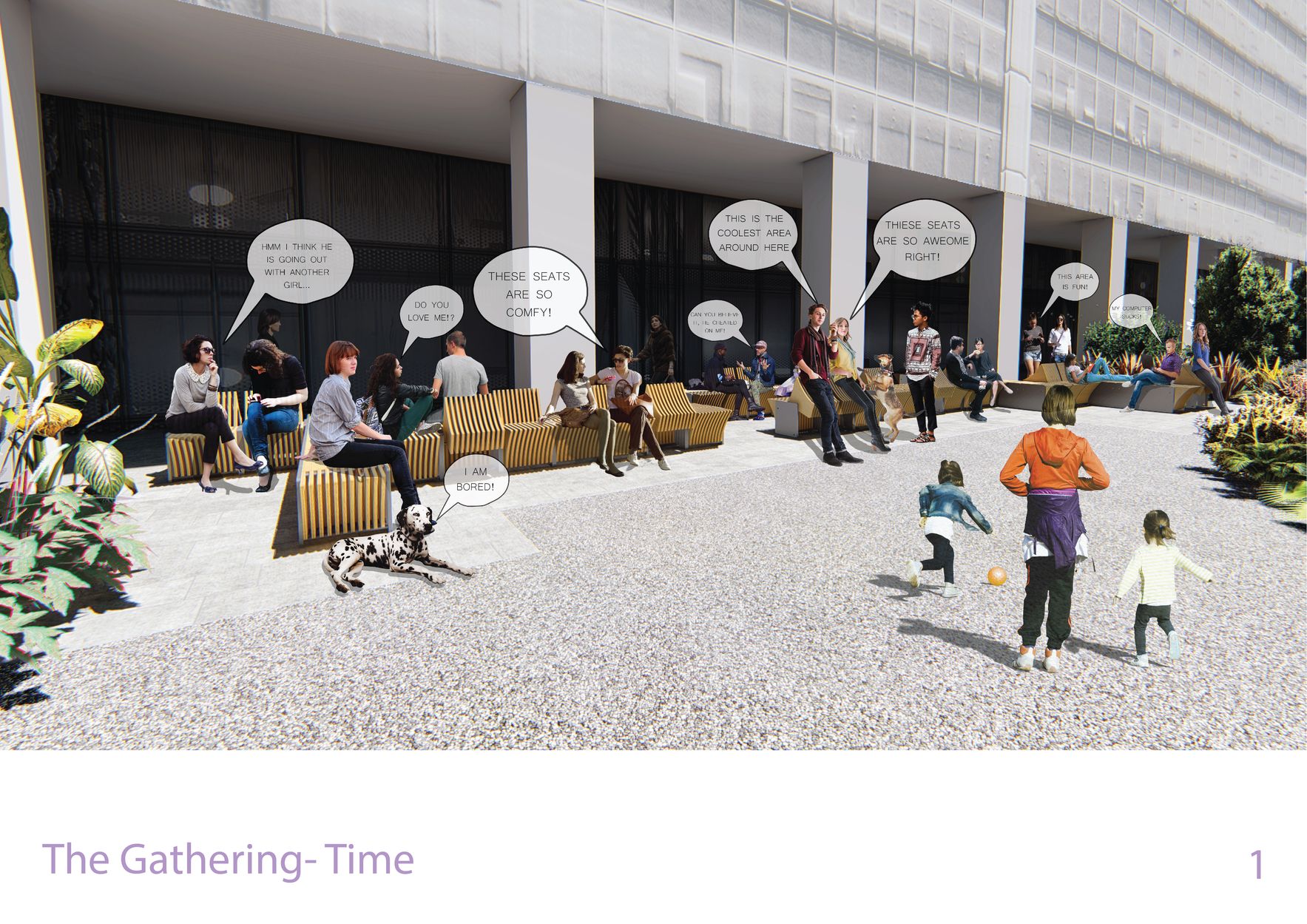 The GATHERING-TIME: Campus Furniture