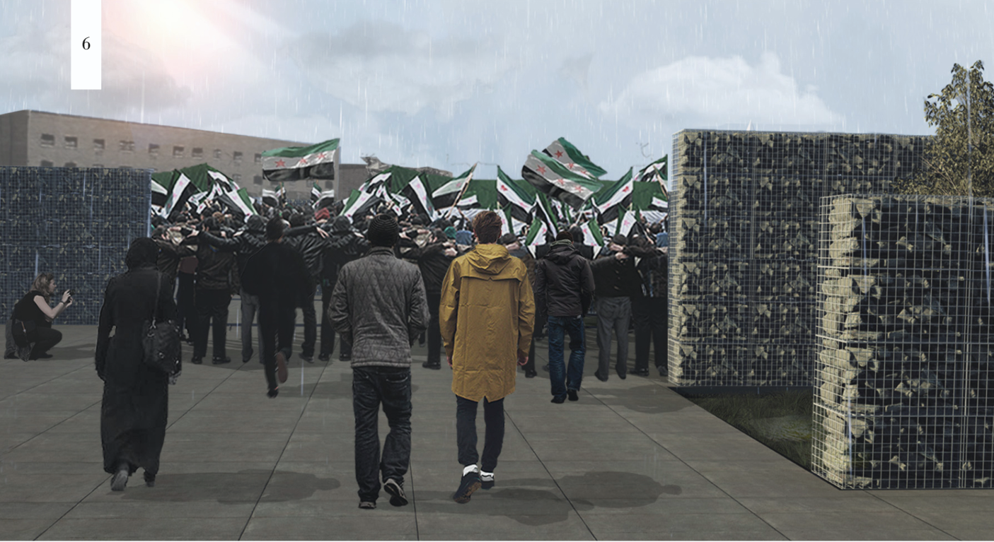 The memorial transforms into a civic ground where collective voices, memory, and resilience converge.