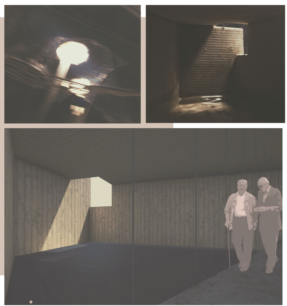 Warm materiality, layered shadows, and communal courtyards invite people to gather, interact, and reclaim a shared sense of belonging.