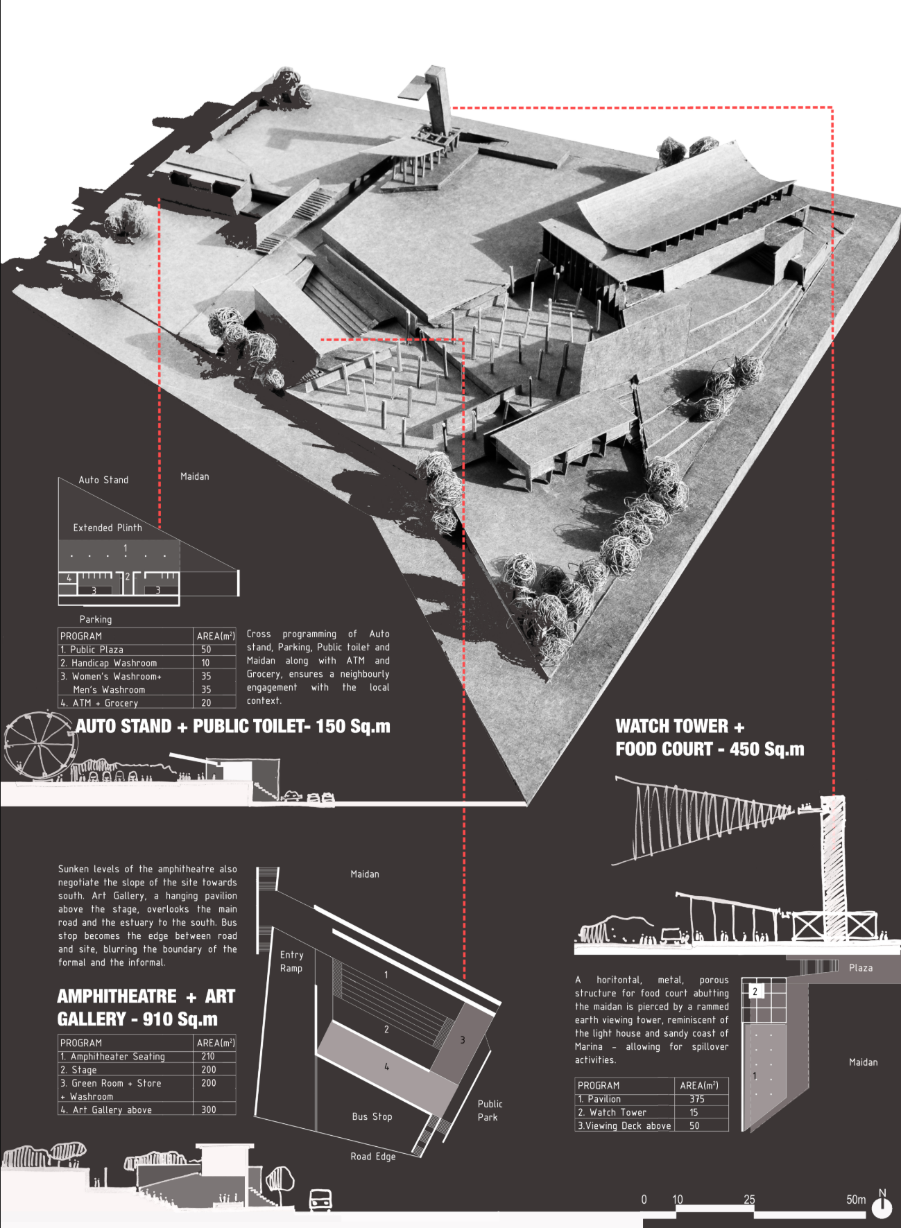 The Culture Park is structured as a civic framework where programs intersect, overlap, and remain accessible from multiple edges.