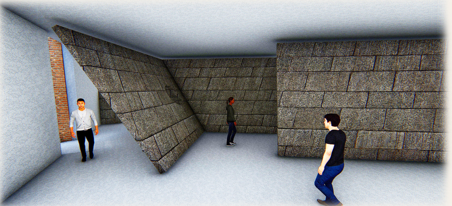 Layered circulation and textured surfaces create a tactile journey through Maharashtra’s cultural timeline.