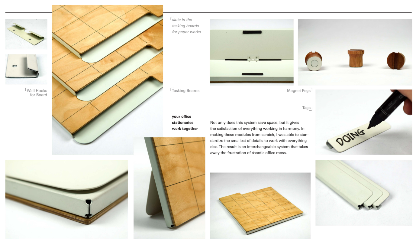 System components displayed individually to showcase modular functionality.