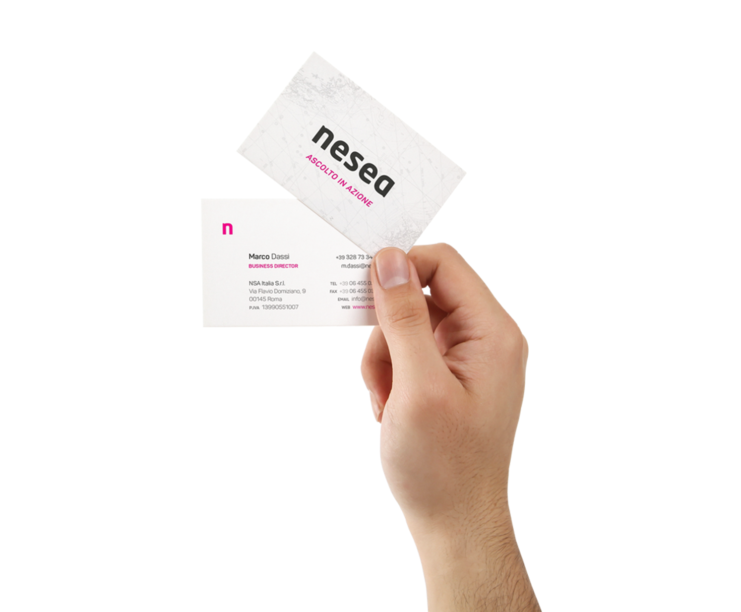 Business cards as brand artifacts, expressing consistency, precision, and strategic identity.