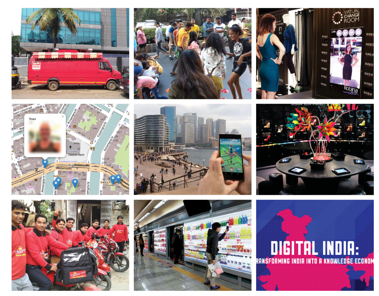 Everyday life shaped by digital networks and smart technologies.