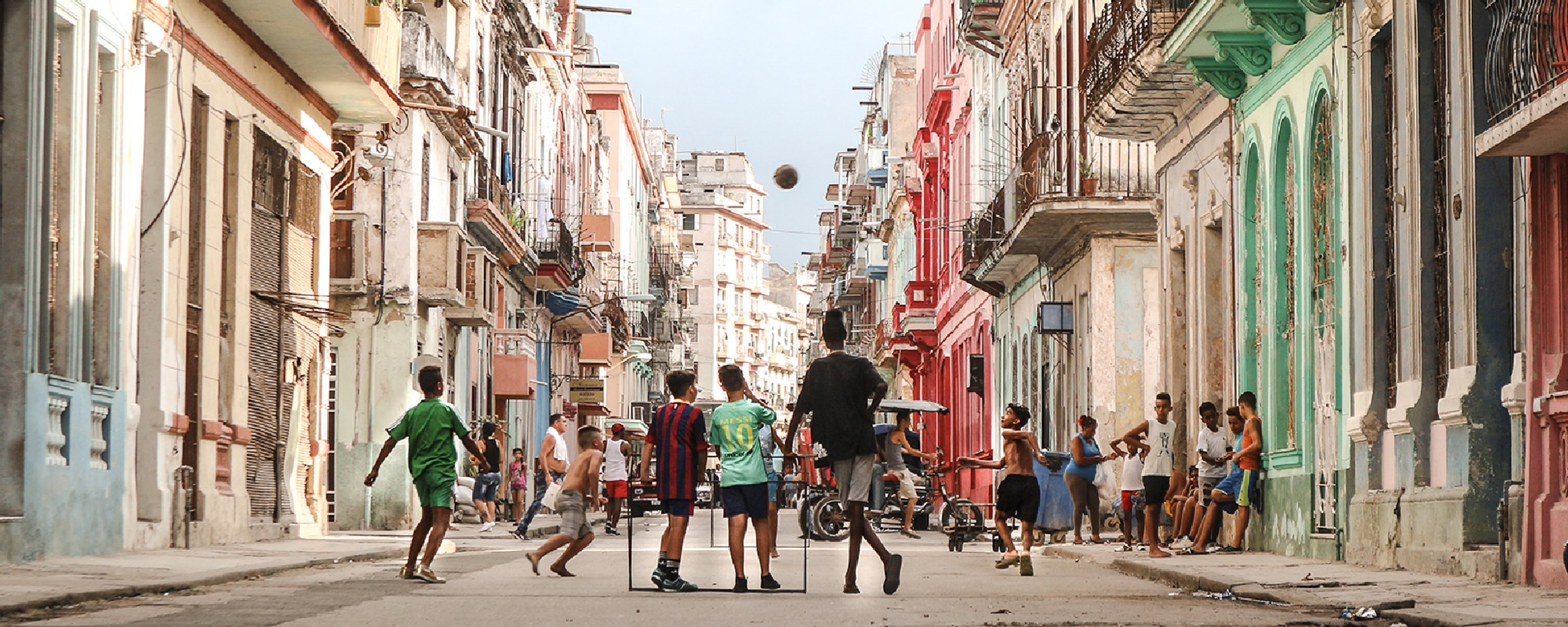 Everyday life on Calle Perseverancia, where community and street culture define the urban identity of Centro Habana.