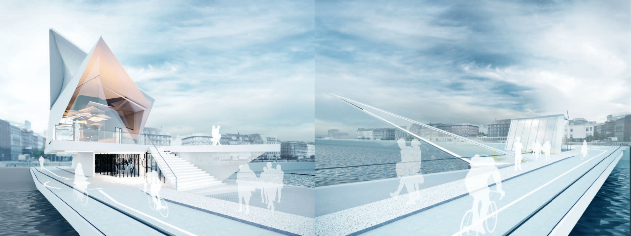 Dedicated bicycle service and repair station supporting Copenhagen’s cycling infrastructure.