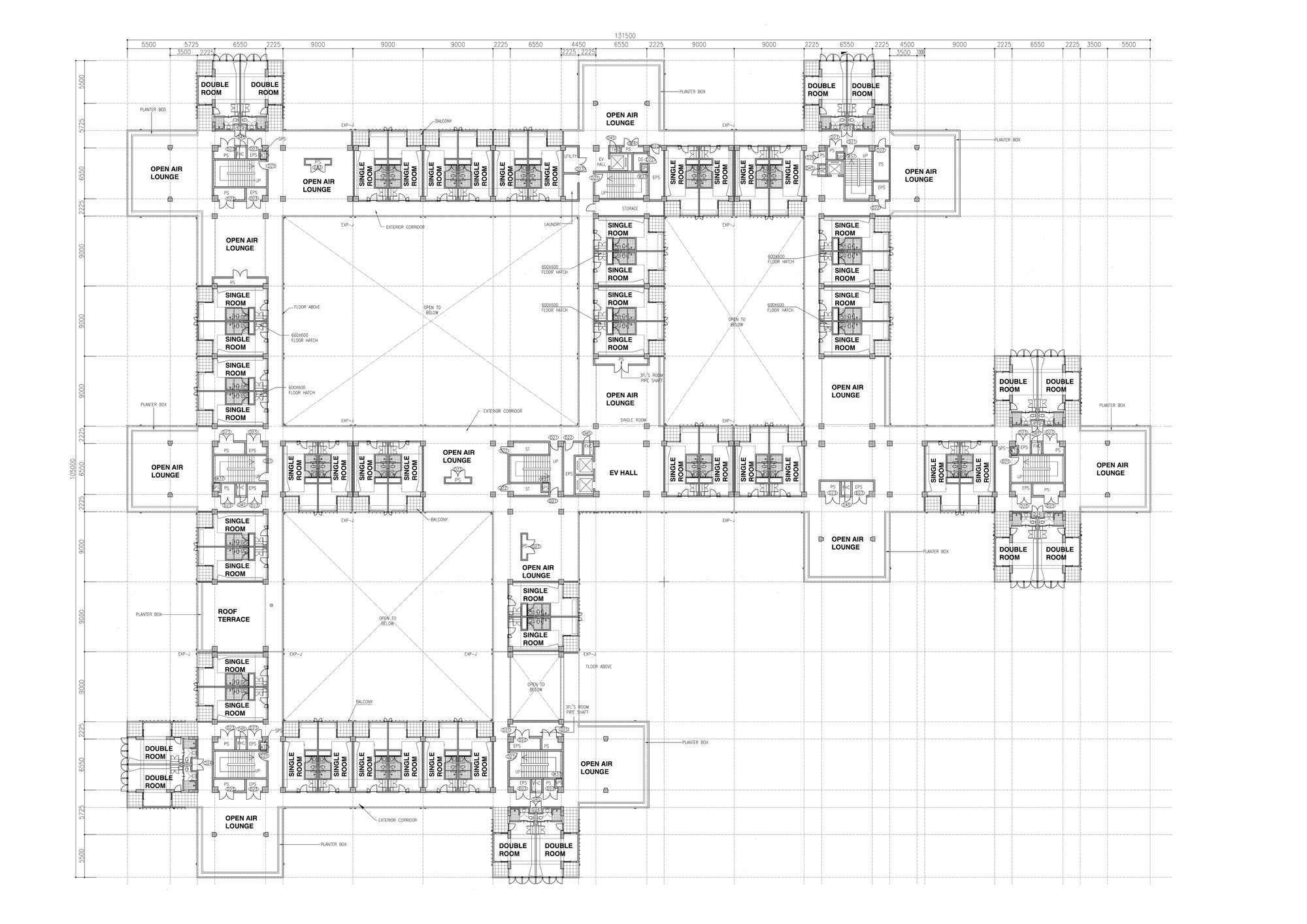 Second floor plan