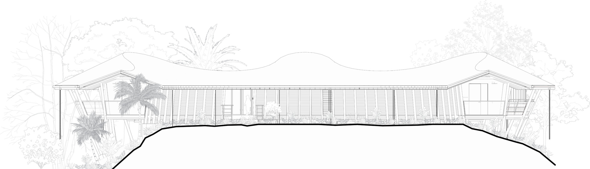 Ojo de Nila elevation