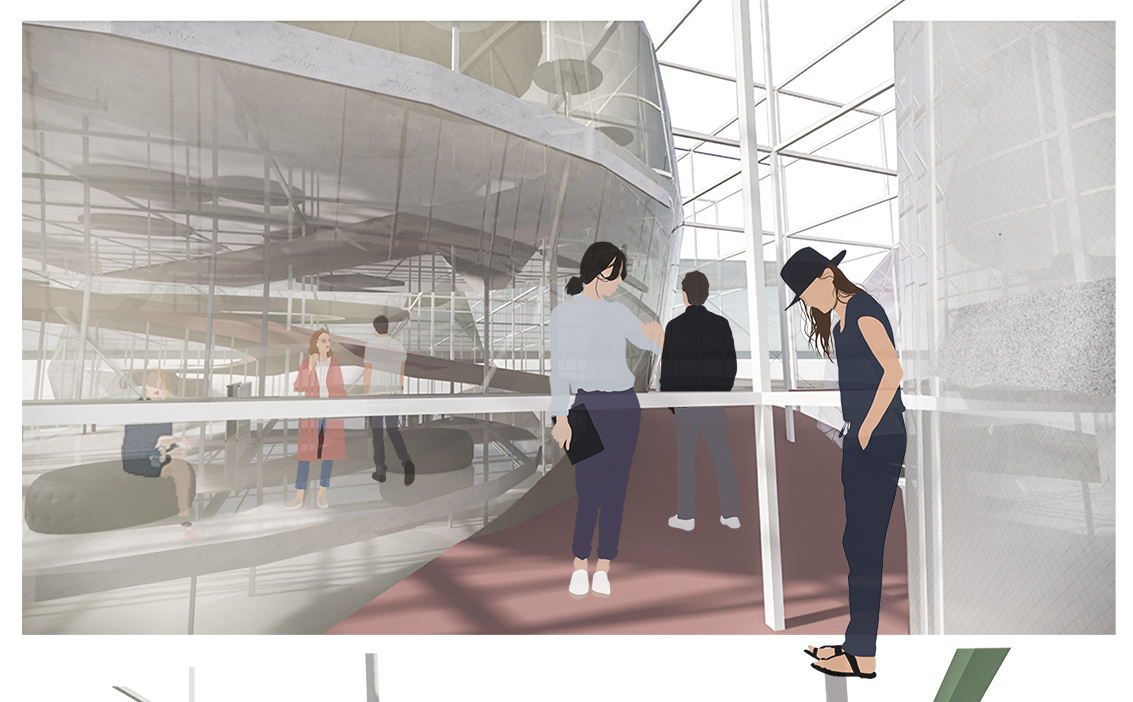 Unprogrammed interior space encouraging spontaneous activities, creativity, and user-driven learning experiences