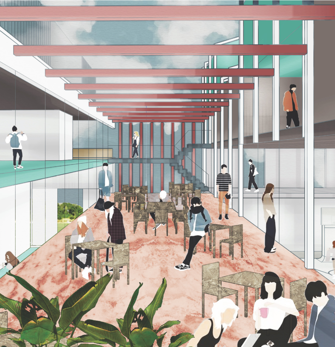 Integrated circulation bridges and rooftop classrooms redefine the future of innovative educational architecture.