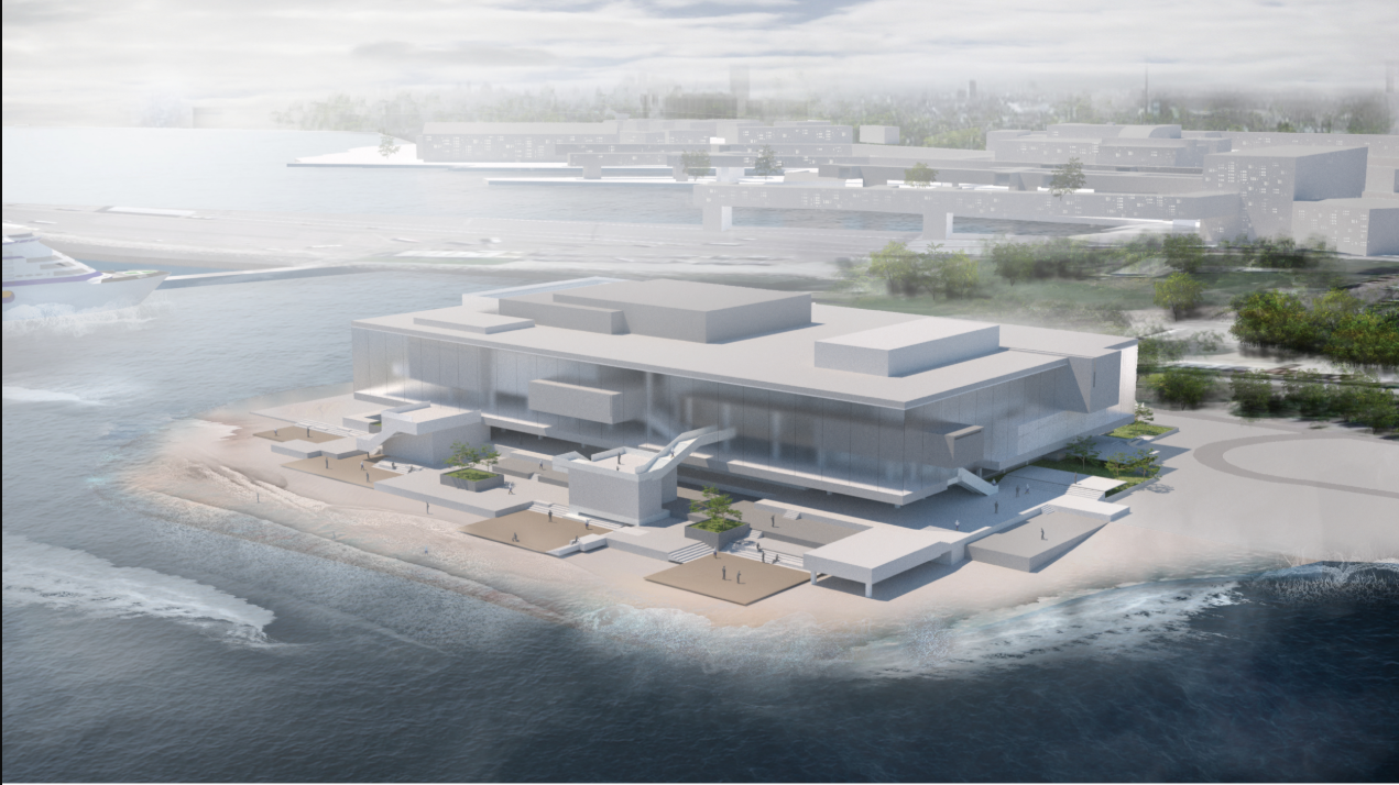 A contemporary opera house emerges along Tallinn’s coastline, redefining waterfront architecture through openness and form.