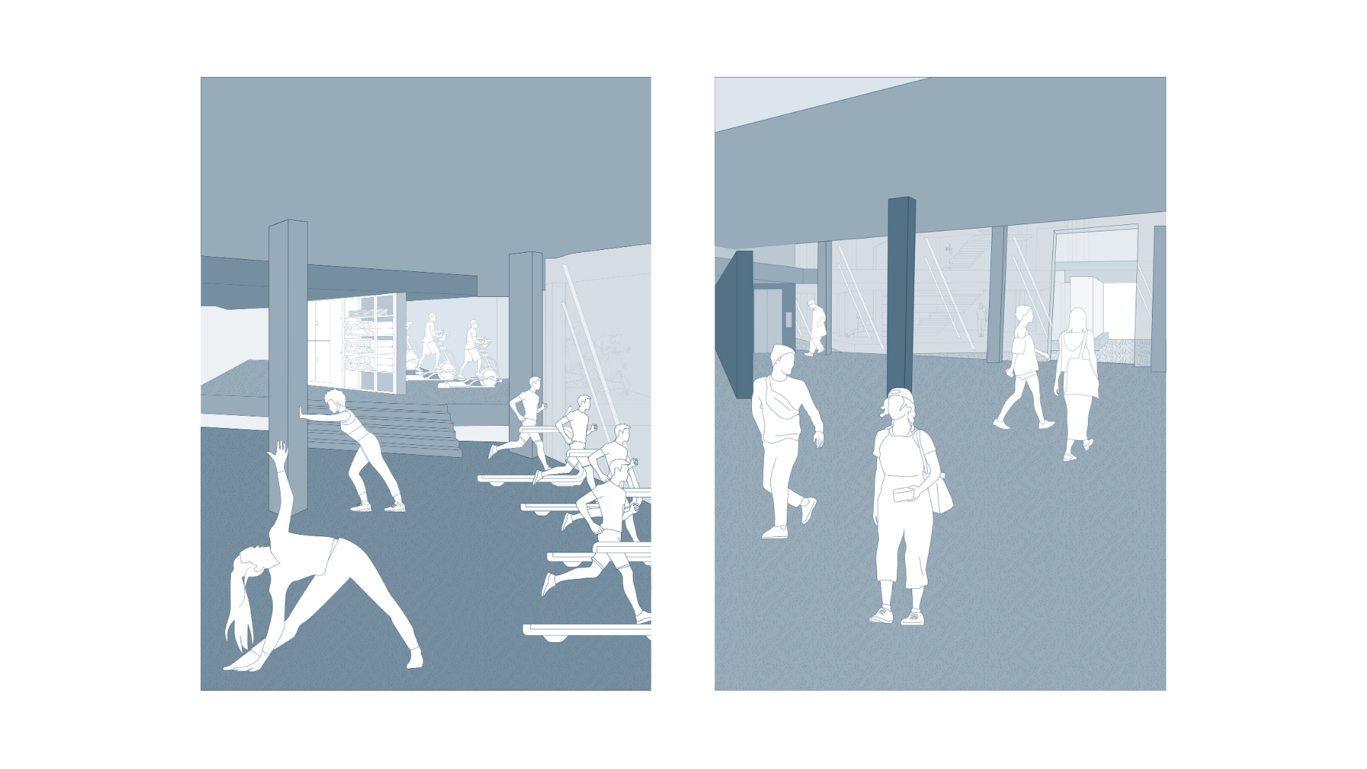  Scenario 03 & 04: The Active Training Zone and The Entrance