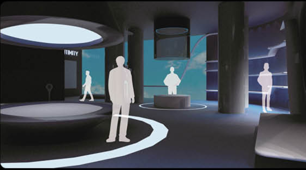 Immersive Museum Interior Inspired by Underwater Ecosystems and Coral Formations