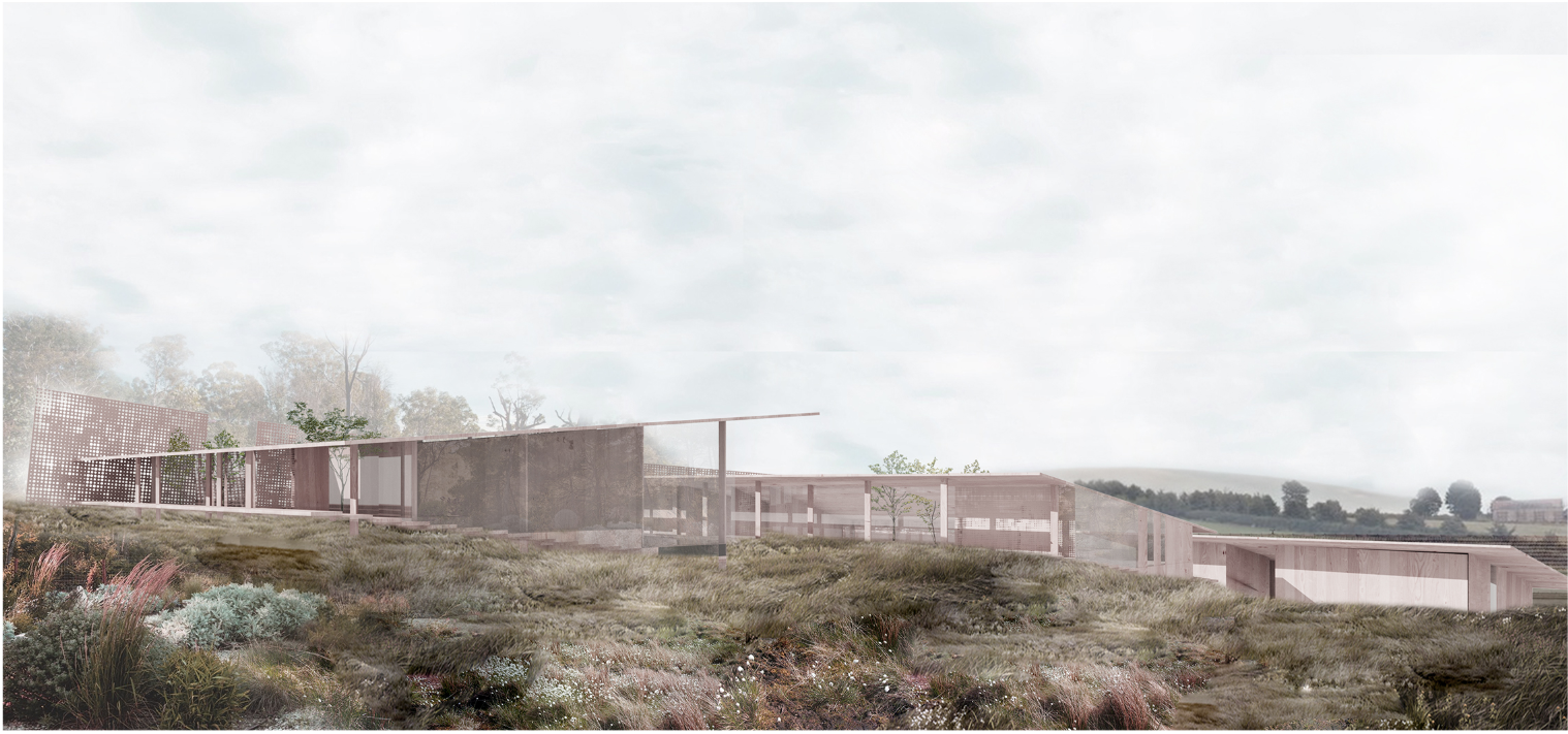 Low-impact architecture seamlessly integrated into Queensland's natural landscape.
