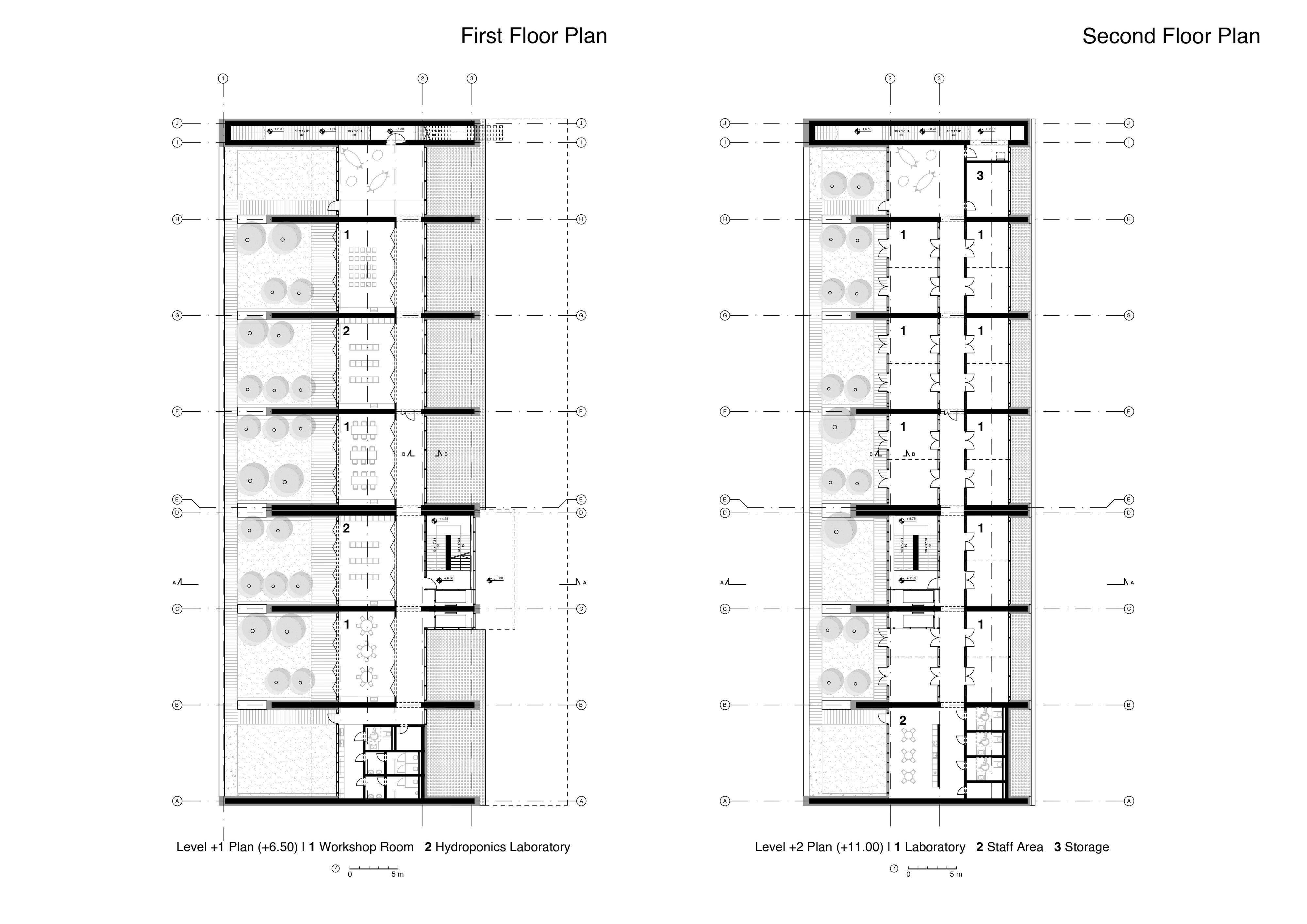First Floor Plan & Second Floor Plan