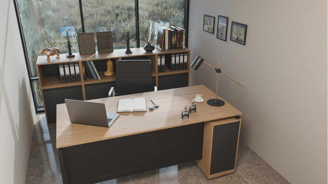 A professional consultation office provides a private setting for legal, social, and psychological support services.