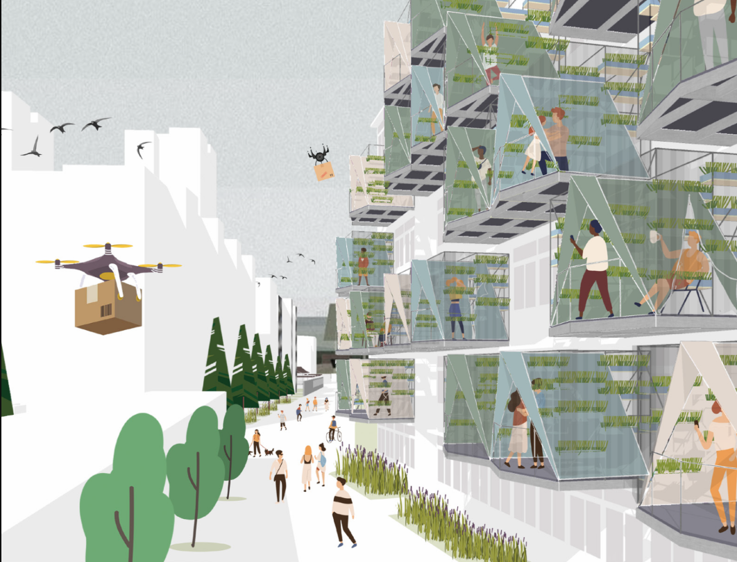 ECOTent reimagines Shanghai’s apartment balconies as connected spaces for greenery, community, and everyday life