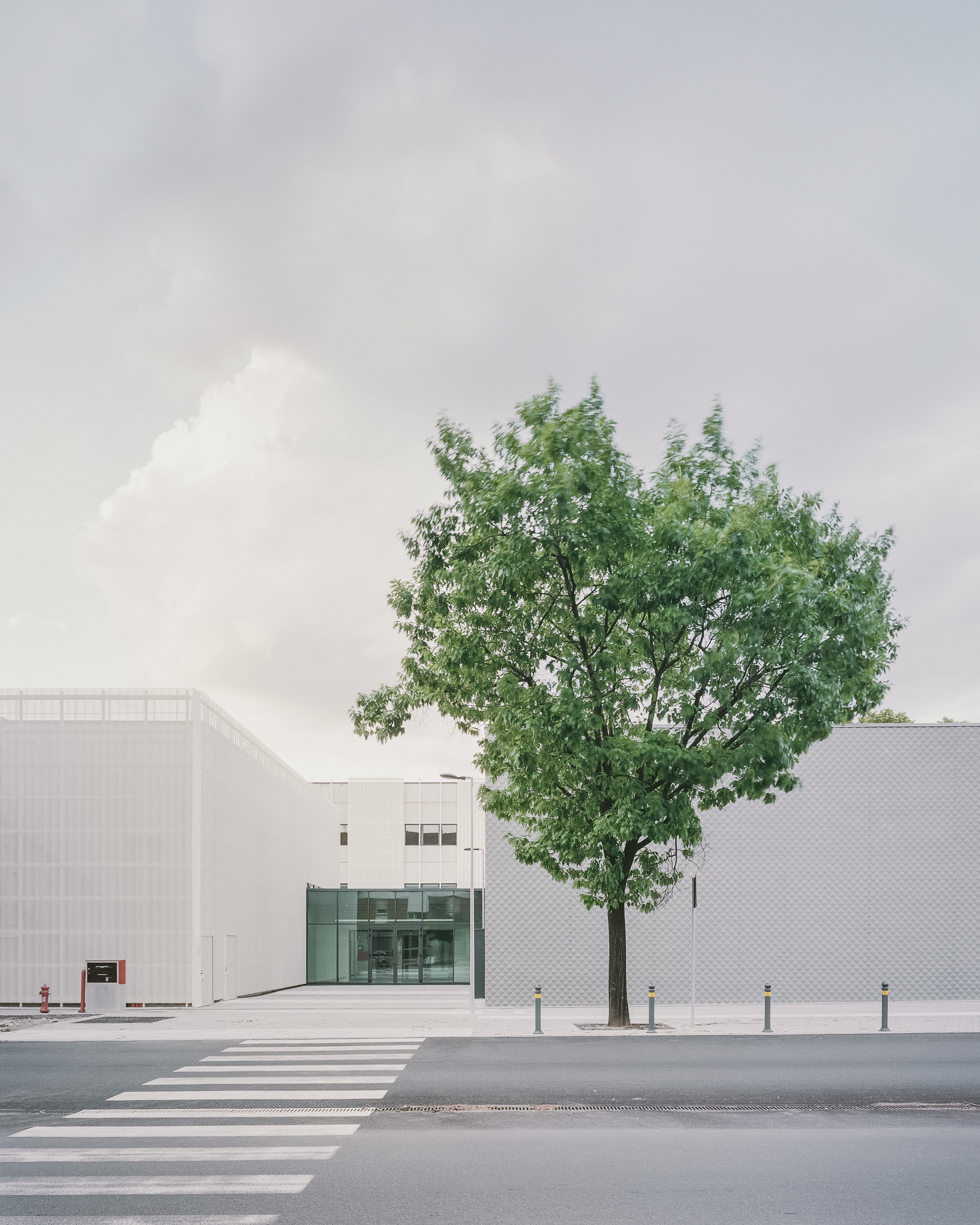 The entrance, where the pedestrian route widens into a new public square. Photo © Aldo Amoretti