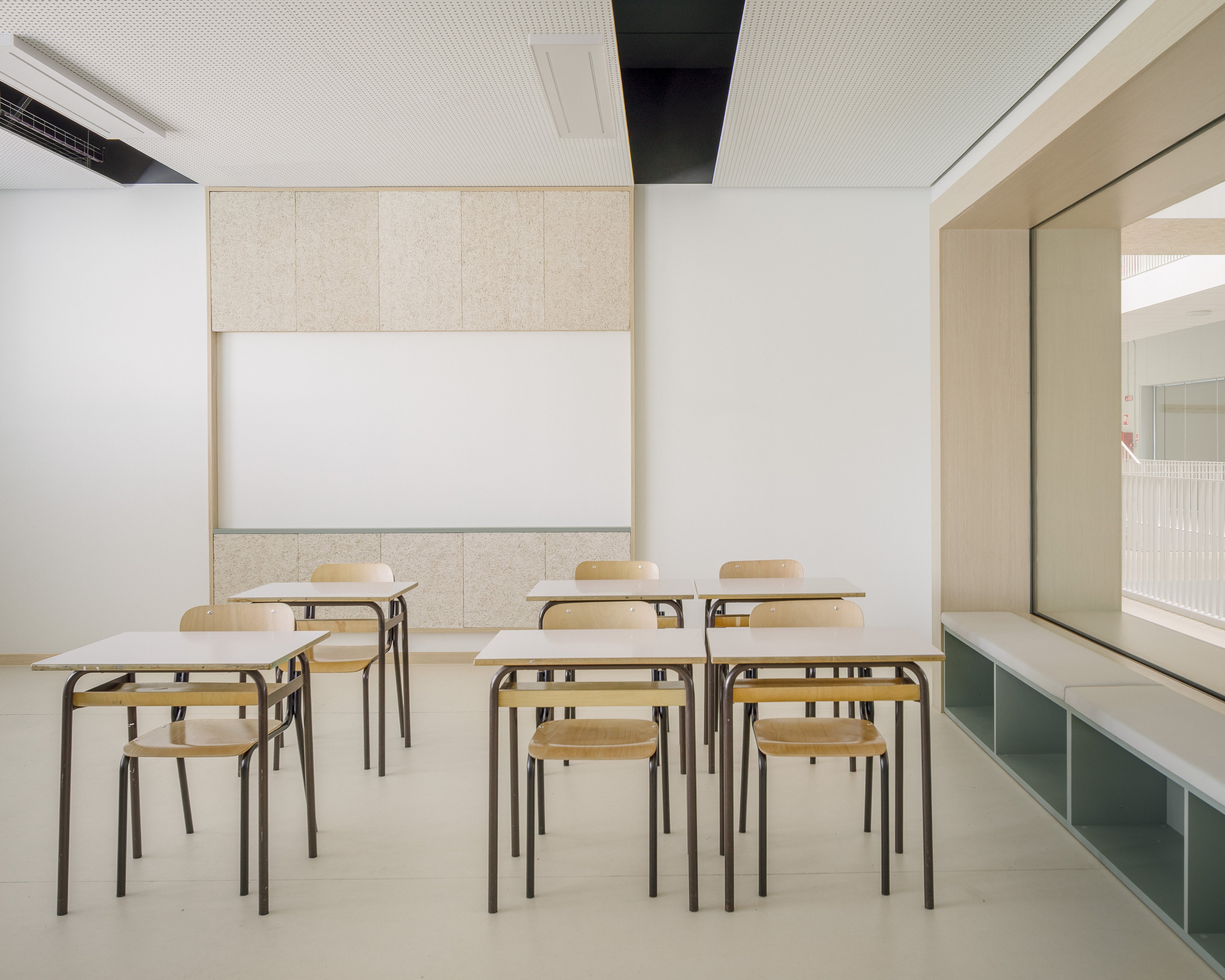 A classroom. Photo © Aldo Amoretti