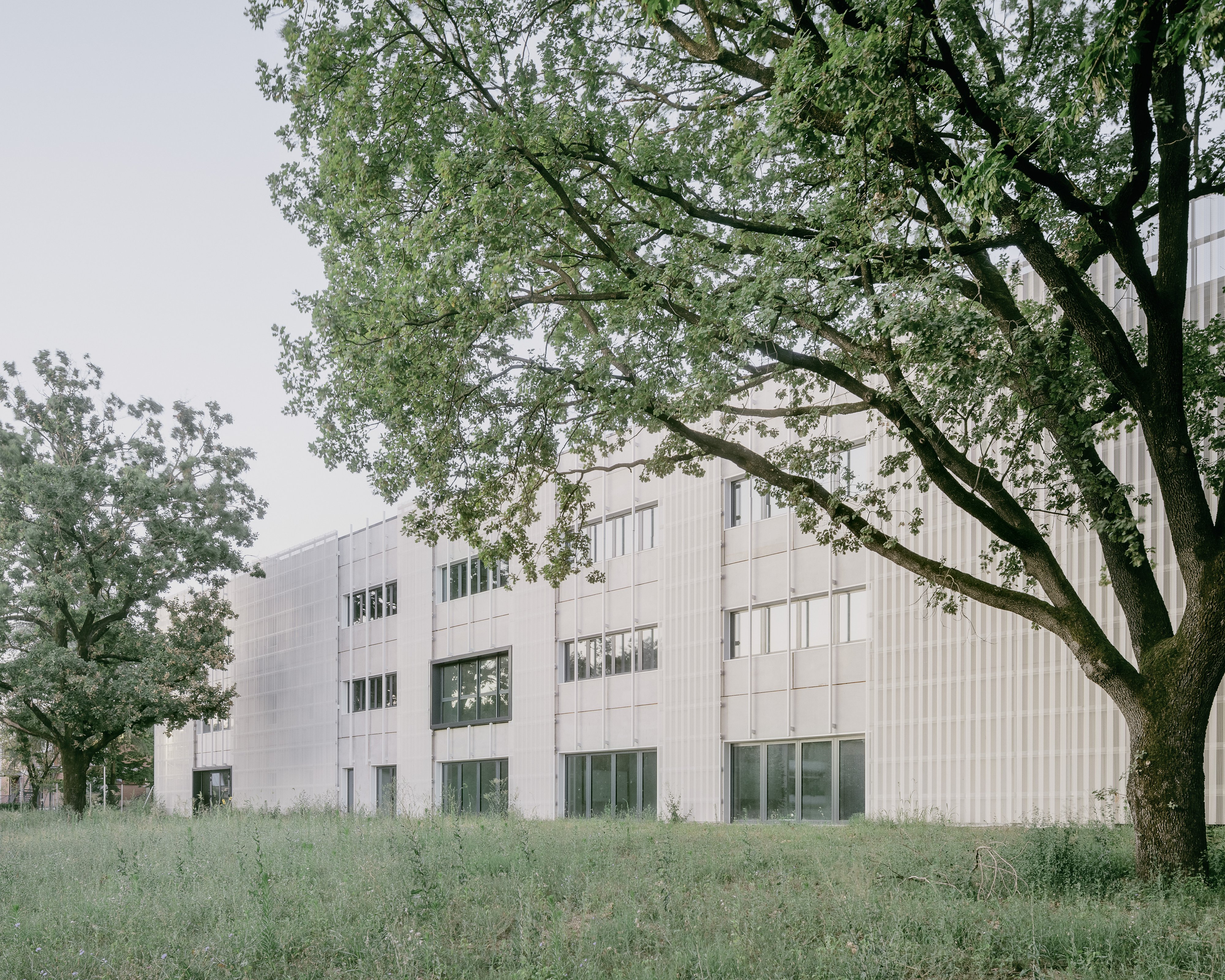 Exterior view of the complex. Photo © Aldo Amoretti
