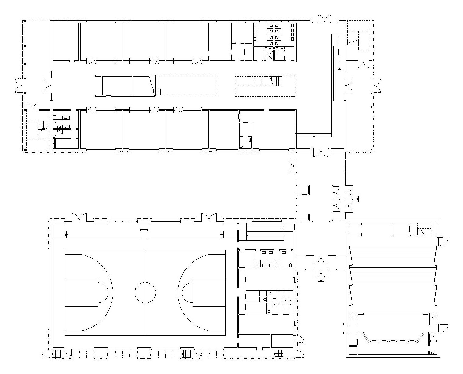Ground floor plan. Drawing: Archisbang and Areaprogetti