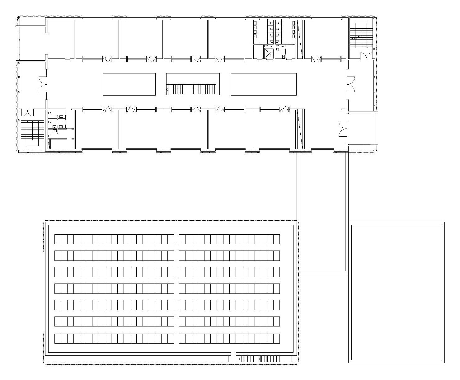 Second floor plan. Drawing: Archisbang and Areaprogetti