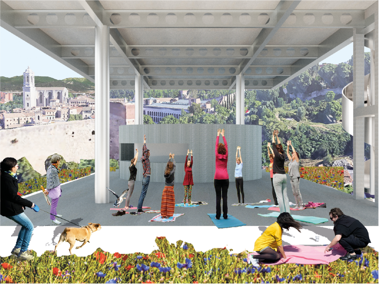 Open civic platform transforming the library into a wellness and community space