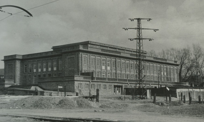 Fig. 4. The MCC building in 1955 (source: Gdańsk Museum Collections, album no. MHMG/IN/3551)