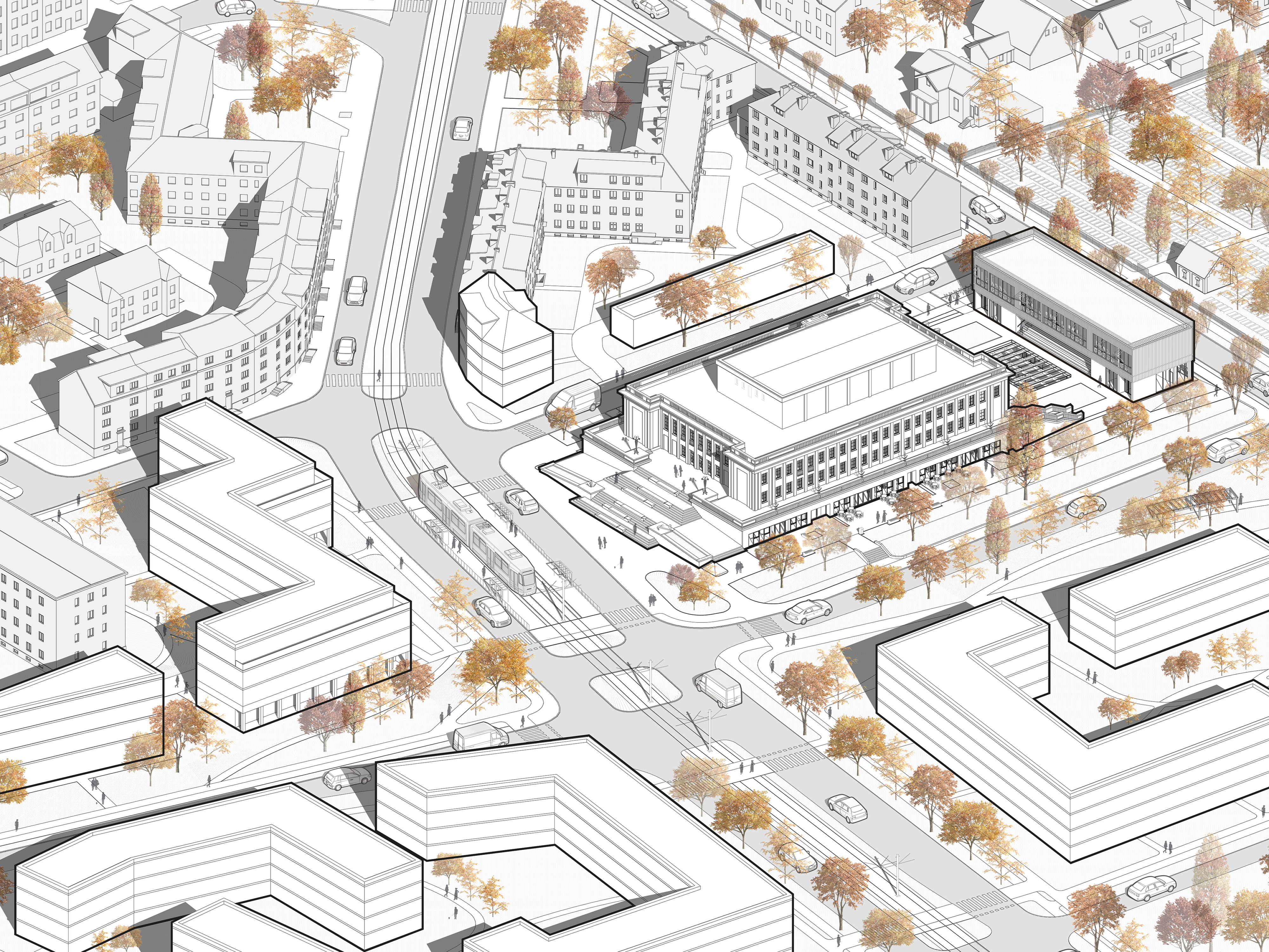 Fig. 3. Architectural design concept (source: own elaboration)